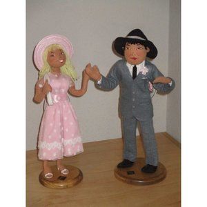 Annalee Rogers 1959 Clothing Doll Couple Museum Collection 1997 Tags Box Good